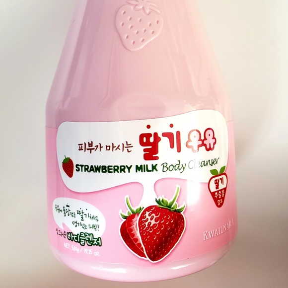 Kwailnara Skincare New Kwailnara Welcos Strawberry Milk Body